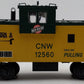 K-Line K613-1311 O Gauge Chicago & North Western Extended Vision Caboose #12560 VG/Box