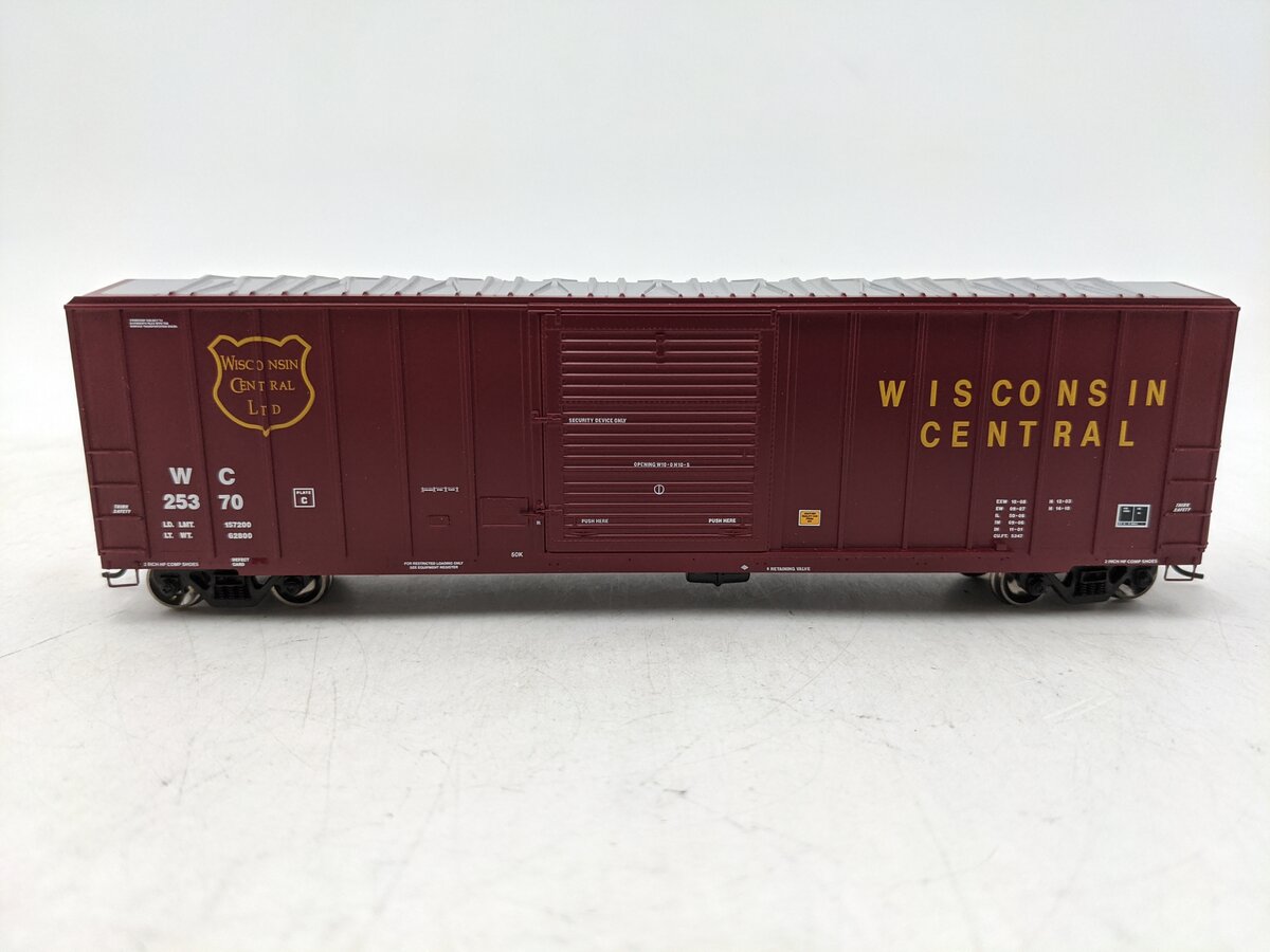 Athearn 92547 HO Wisconsin Central 50' FMC Boxcar #25370 EX/Box