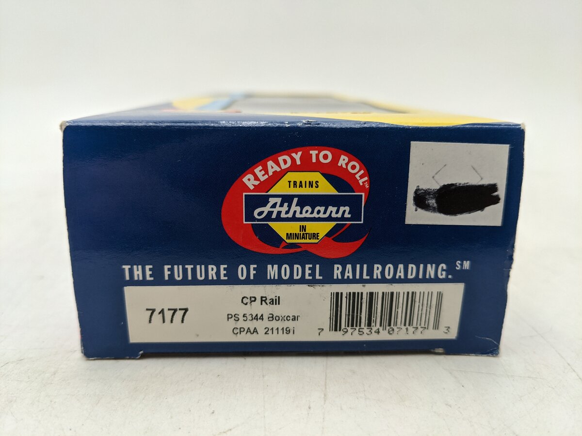 Athearn 7177 HO Canadian Pacific Rail PS 5344 Box Car #211191 EX/Box