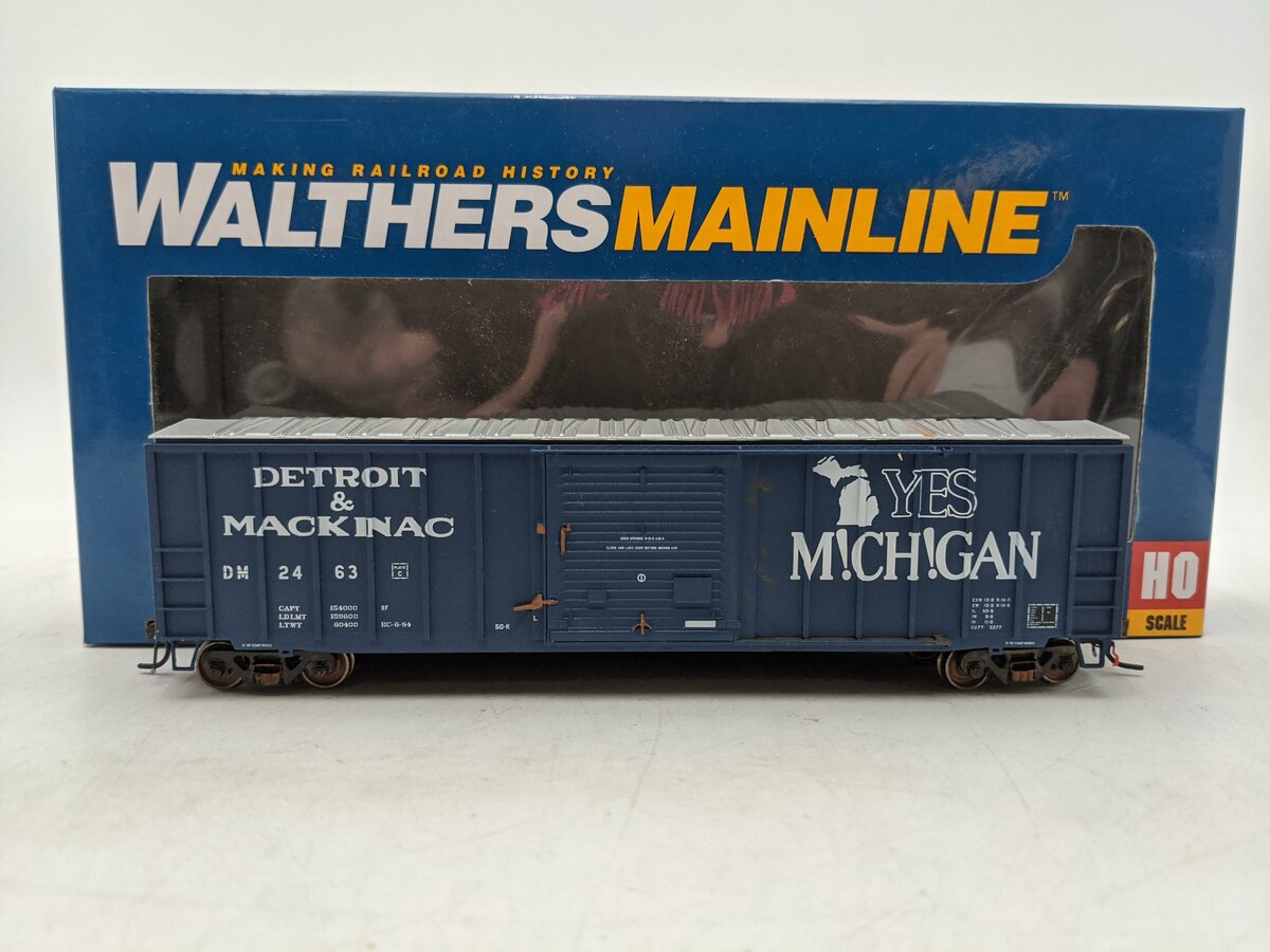 Walthers 910-2183 Detroit & Makinac 50' ACF Boxcar #2463/Box