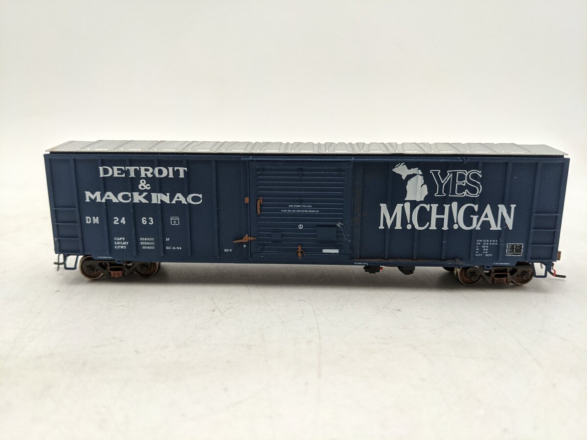Walthers 910-2183 Detroit & Makinac 50' ACF Boxcar #2463/Box
