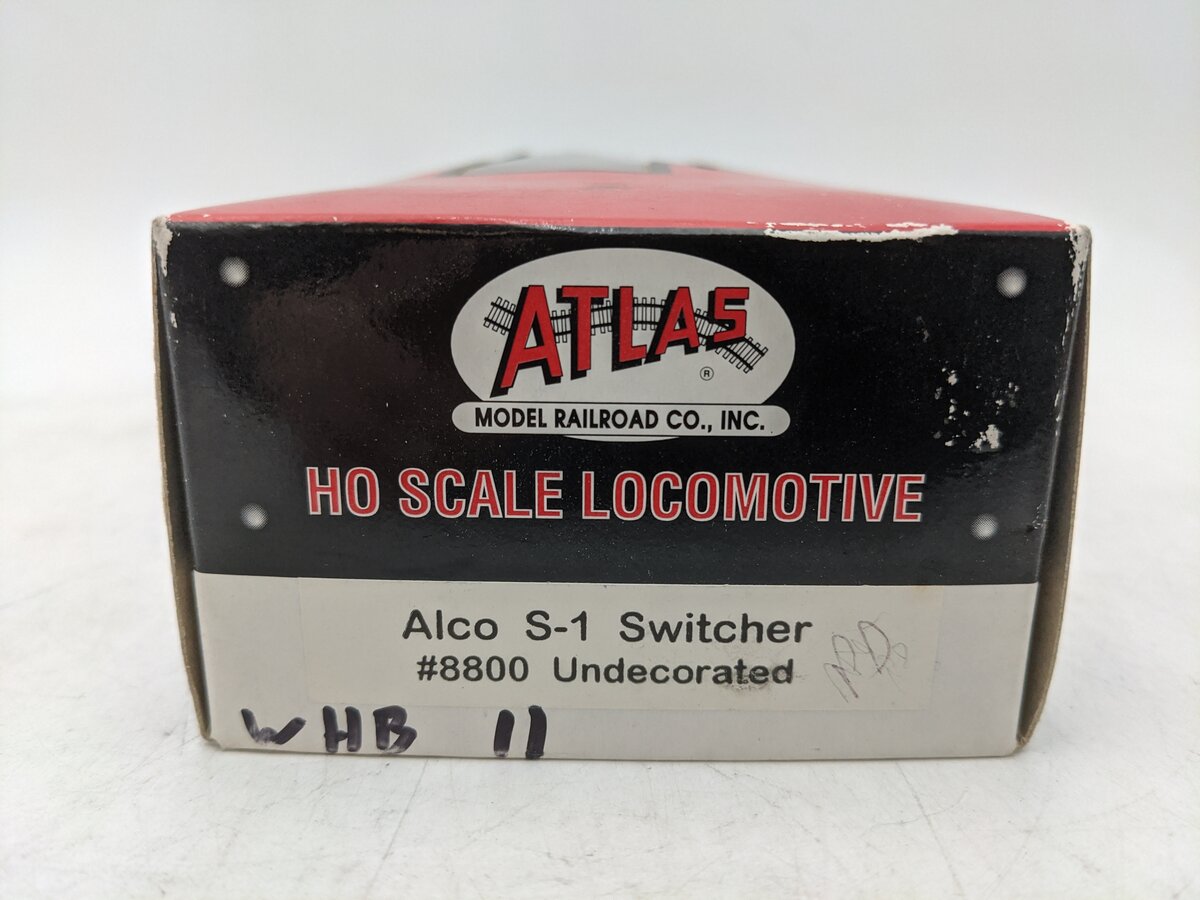 Atlas 8800 HO Undecorated ALCO S1 - Powered Diesel Locomotive EX/Box