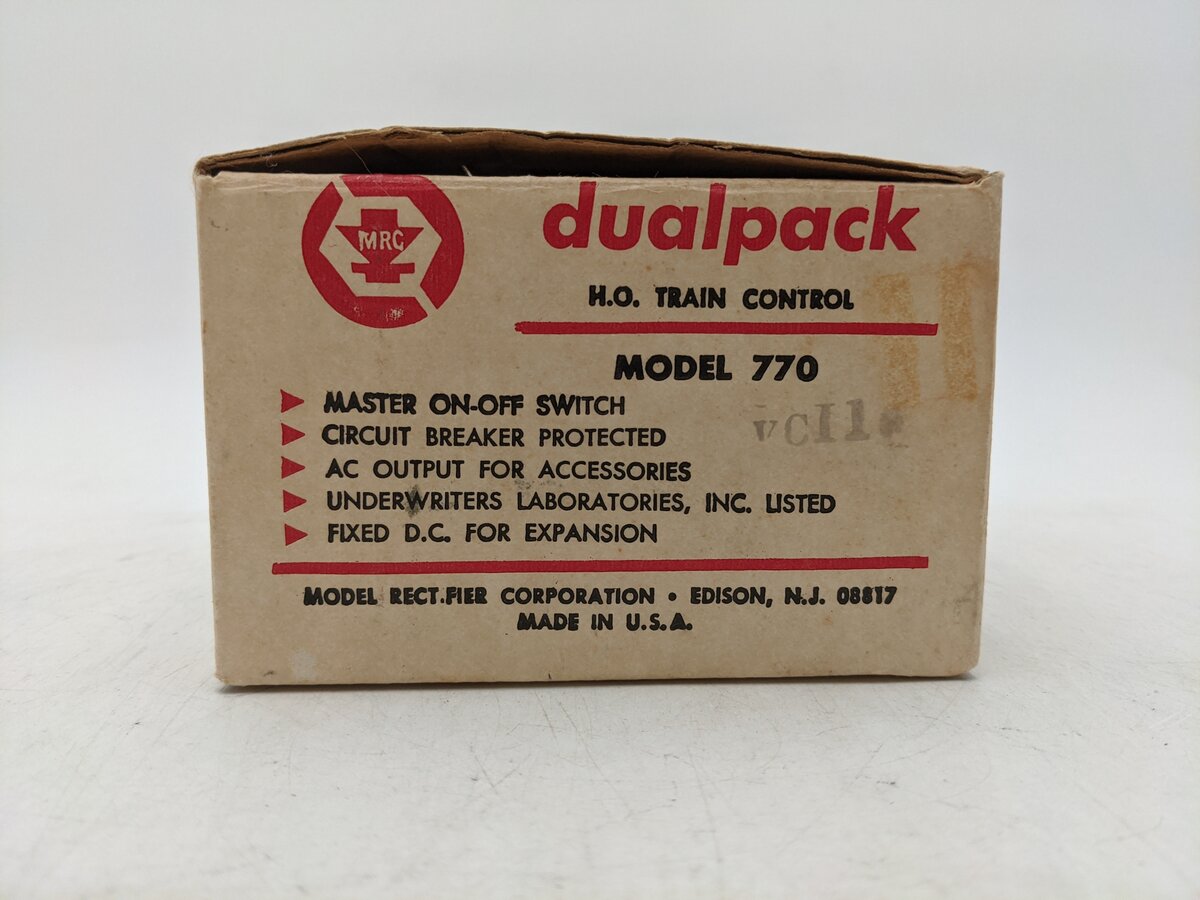MRC 770 HO Dualpack Train Control VG/Box