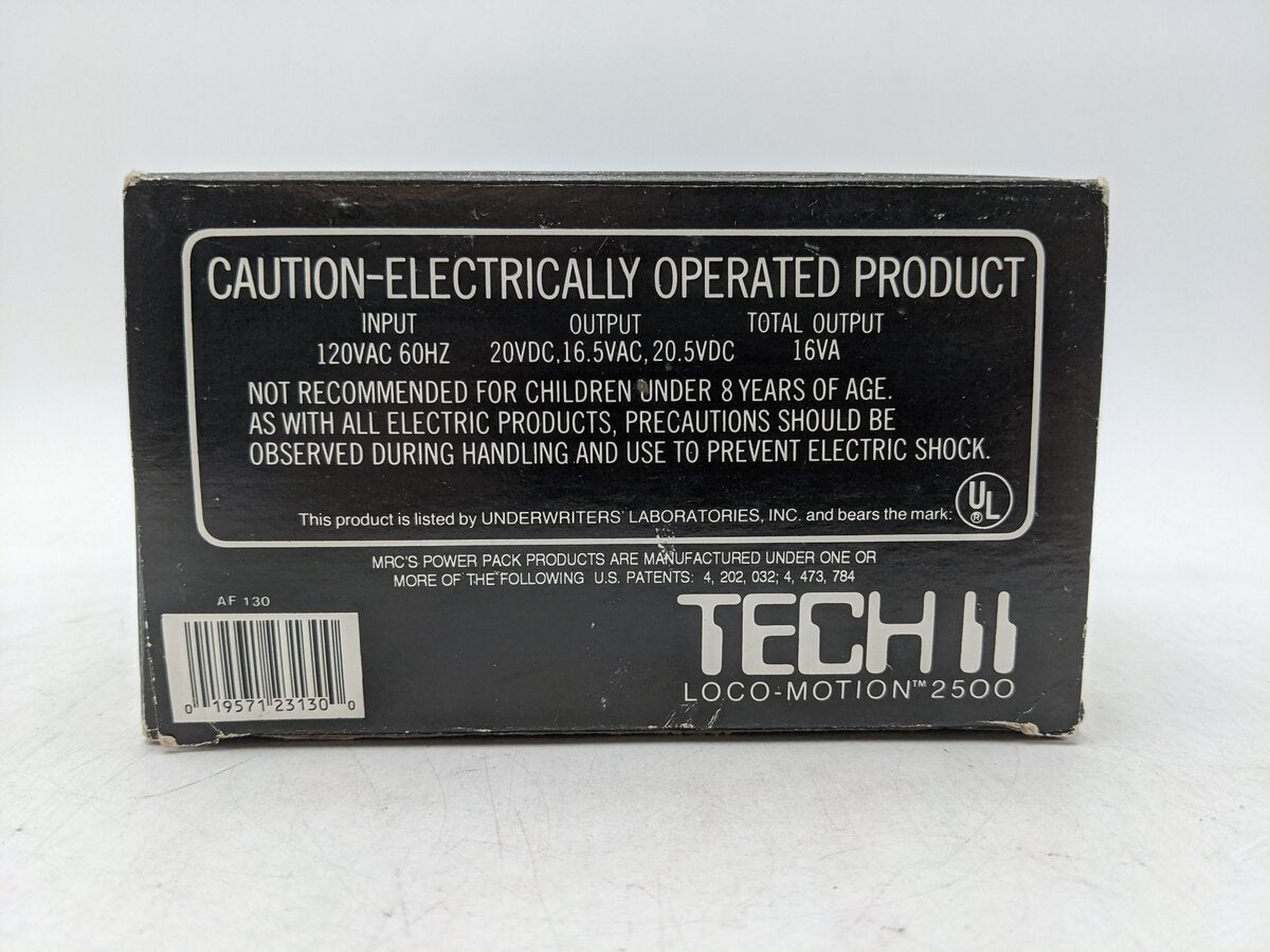 MRC 2500 HO Scale Loco-Motion Tech II Model Train Control EX/Box