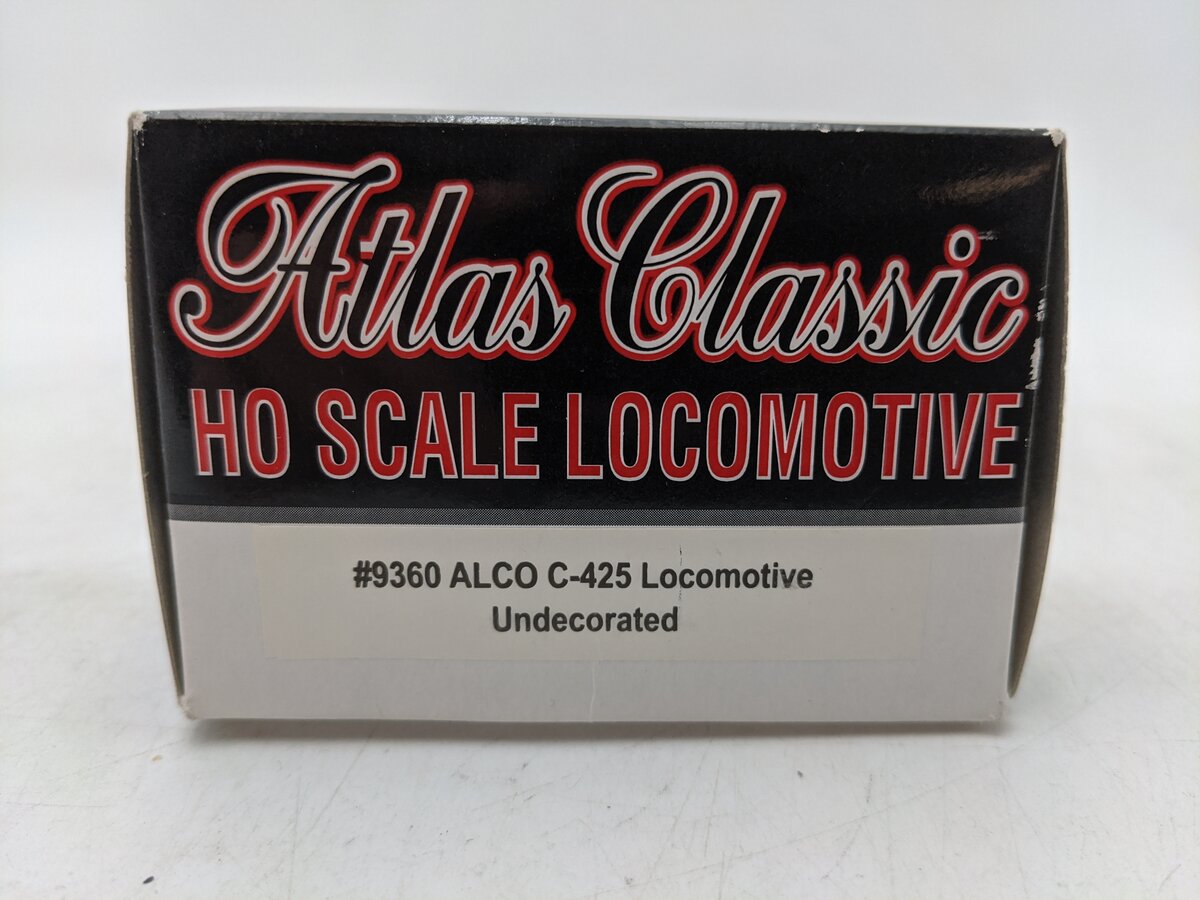 Atlas 9360 HO Undecorated C-425 Locomotive EX/Box