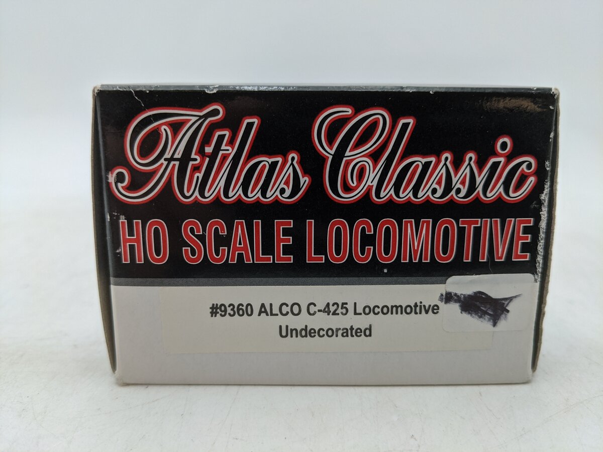 Atlas 9360 HO Undecorated C-425 Locomotive EX/Box