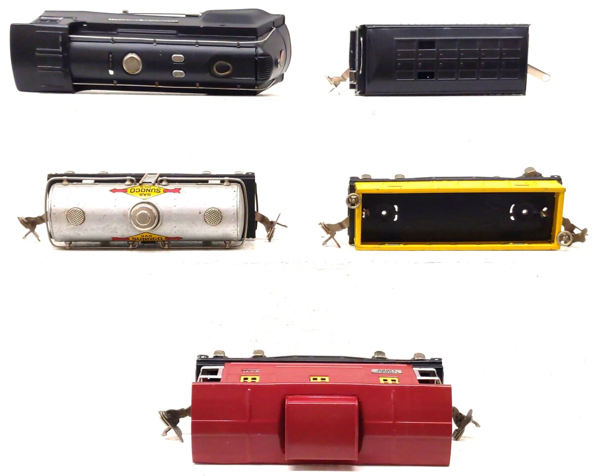 Lionel 292W Vintage O Commodore Vanderbilt Steam Loco set 264E w/652, 654, & 657 VG