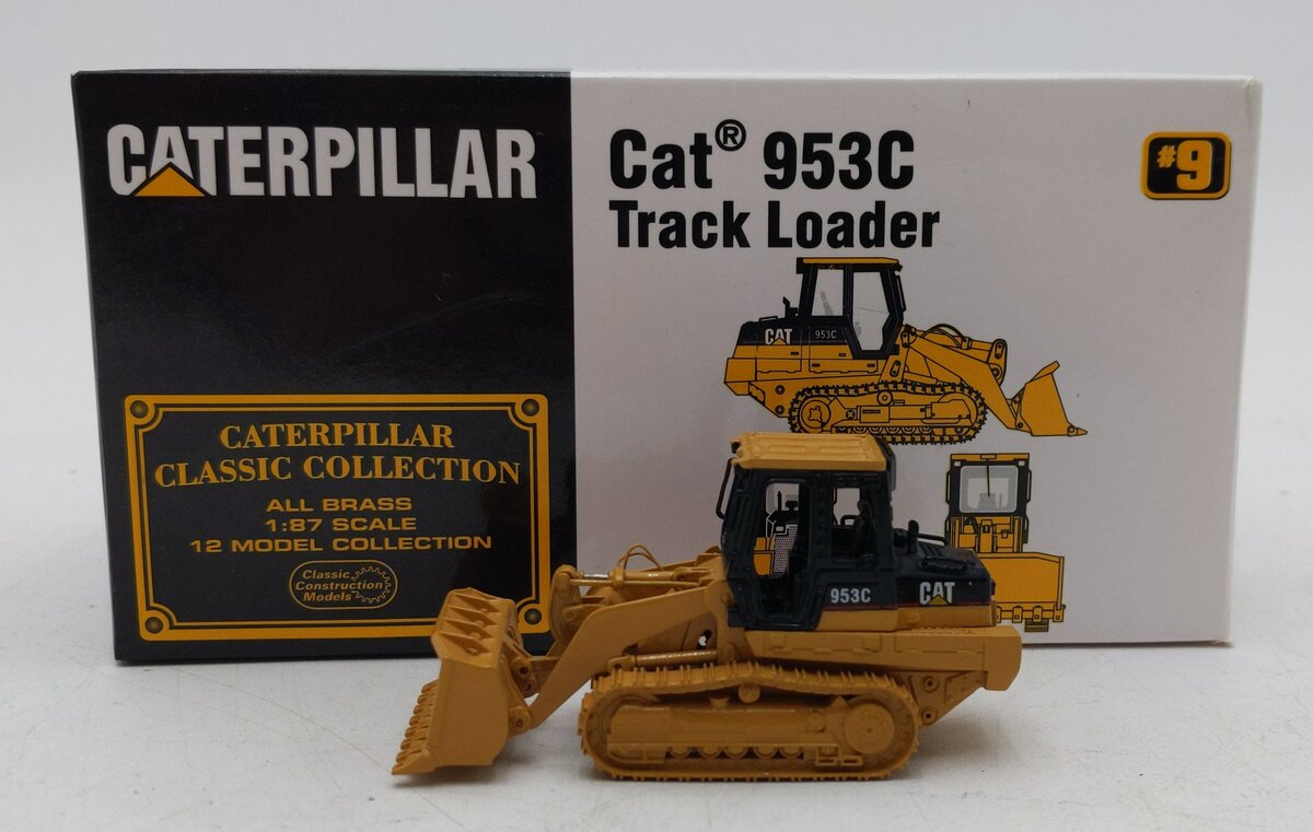Caterpillar 953C 1:87 Scale Die-Cast CAT Track Tractor LN/Box