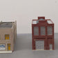 Assorted HO Scale Factory Buildings [4] EX