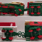 New Bright 183 Musical Christmas Express G Gauge Steam Train Set EX/Box