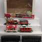 New Bright 183 Musical Christmas Express G Gauge Steam Train Set EX/Box
