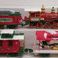 New Bright 183 Musical Christmas Express G Gauge Steam Train Set EX/Box