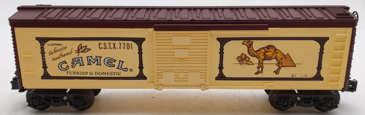 Lionel 6-7701 O Gauge Camel Billboard Boxcar #7701 EX/Box