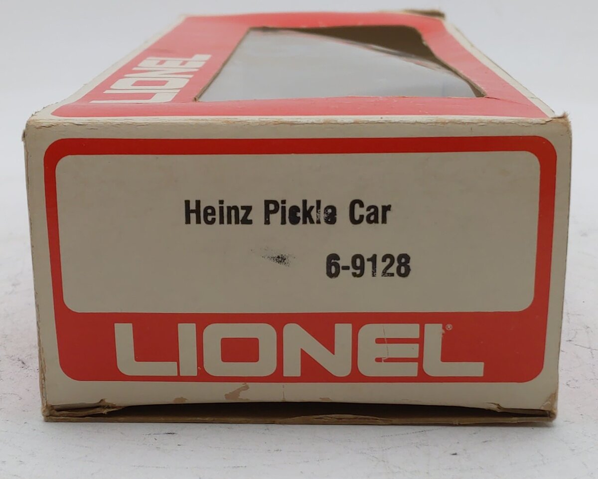 Lionel 6-9128 O Gauge Heinz Pickle Vat Car #9128 EX/Box