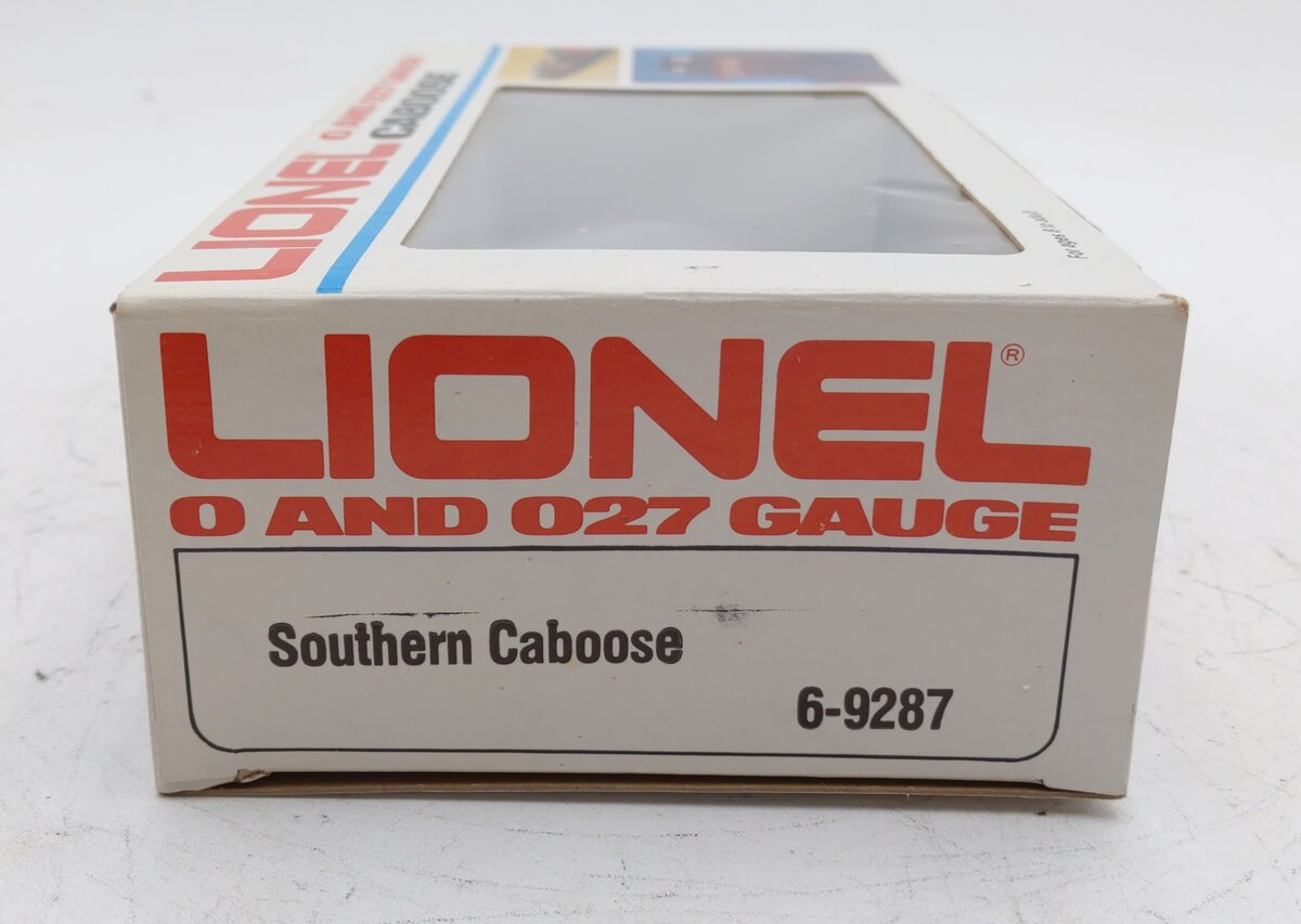 Lionel 6-9287 O Gauge Southern Red Round Window Caboose EX/Box