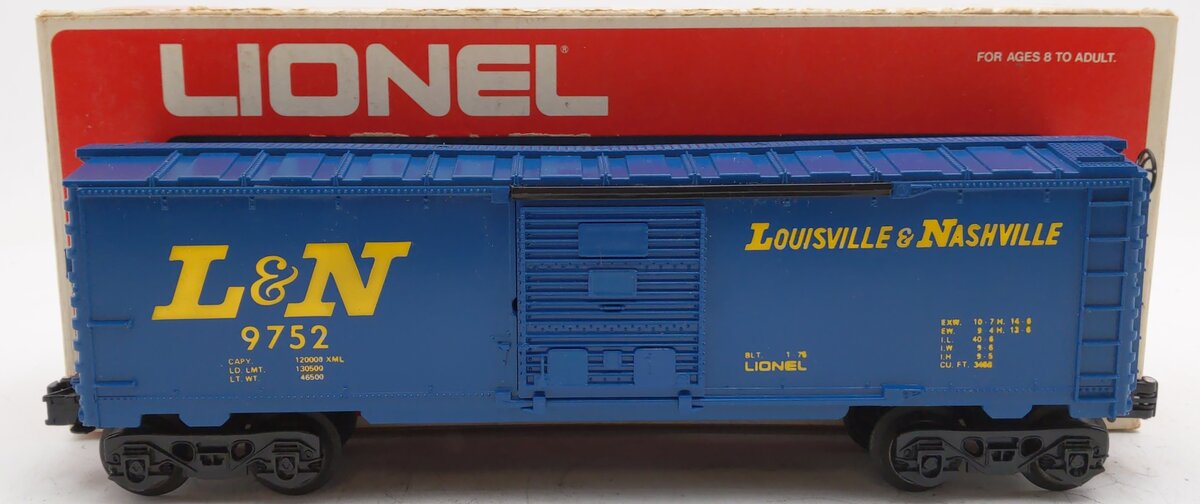 Lionel 6-9752 O Gauge Louisville and Nashville Boxcar VG/Box