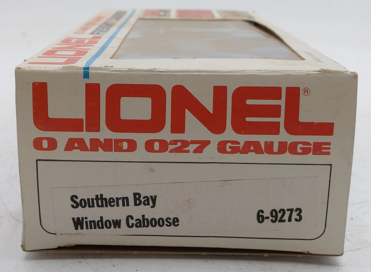 Lionel 6-9273 O Gauge Southern Bay Window Lighted Caboose EX/Box