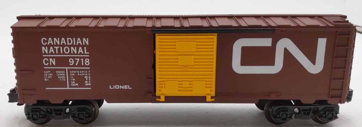 Lionel 6-9718 O Gauge Canadian National Box Car #9718 EX/Box