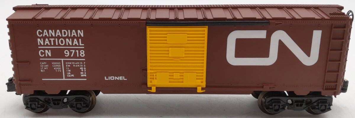 Lionel 6-9718 O Gauge Canadian National Box Car #9718 EX/Box