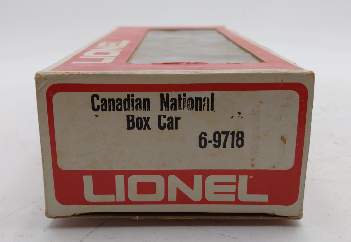 Lionel 6-9718 O Gauge Canadian National Box Car #9718 EX/Box