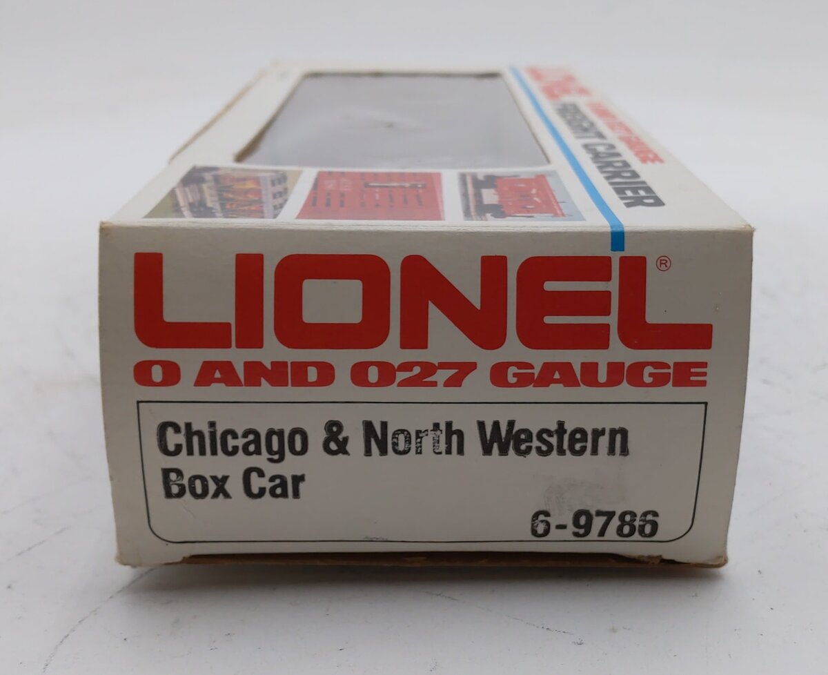 Lionel 6-9786 O Gauge Chicago & North Western Boxcar #9786 EX/Box