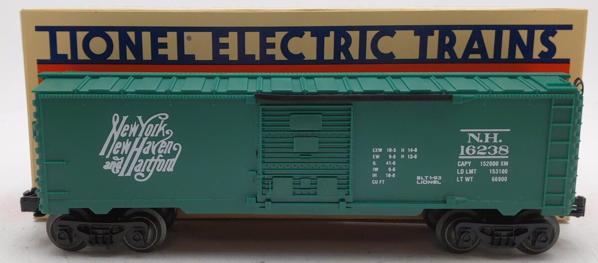 Lionel 6-16238 O Gauge New York, New Haven, & Hartford Boxcar #16238 EX/Box