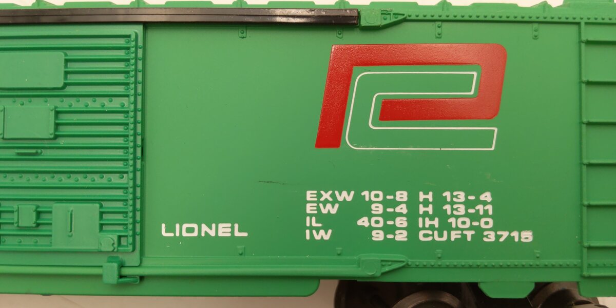 Lionel 6-9749 O Gauge Penn Central Boxcar #9749 EX/Box