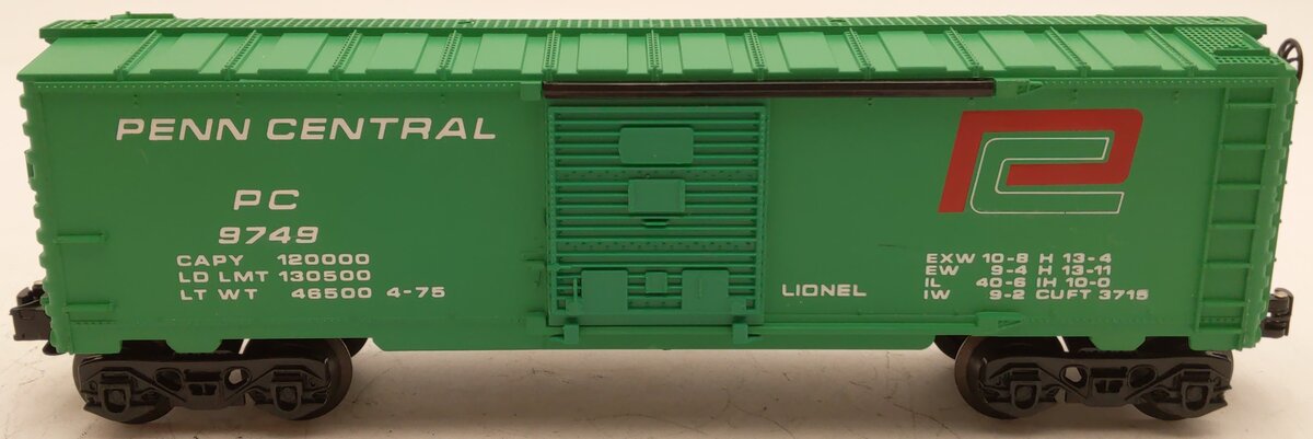 Lionel 6-9749 O Gauge Penn Central Boxcar #9749 EX/Box