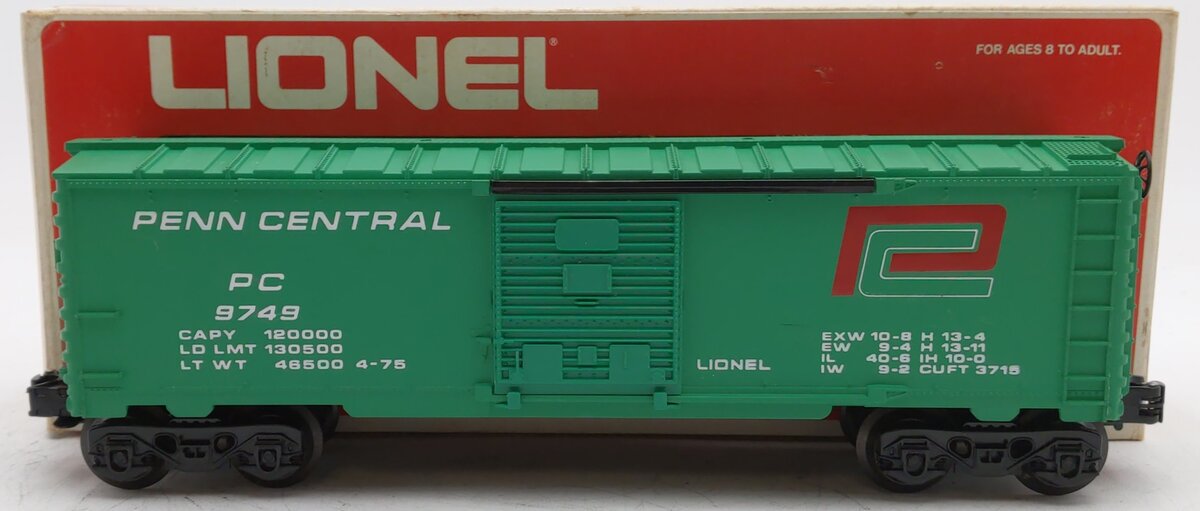 Lionel 6-9749 O Gauge Penn Central Boxcar #9749 EX/Box