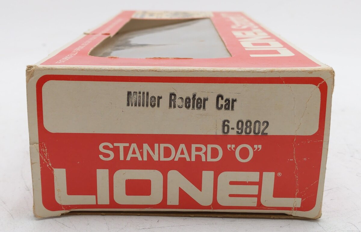 Lionel 6-9802 O Gauge Miller High Life Reefer Car #9802 EX/Box