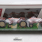 Right-of-Way 613168 O Scale BN Flatcar w/ 3 Tractor Load #613168 NIB