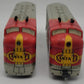 Marx 21 Vintage O Santa Fe F3 AA Diesel Locomotive & Dummy Unit Set VG