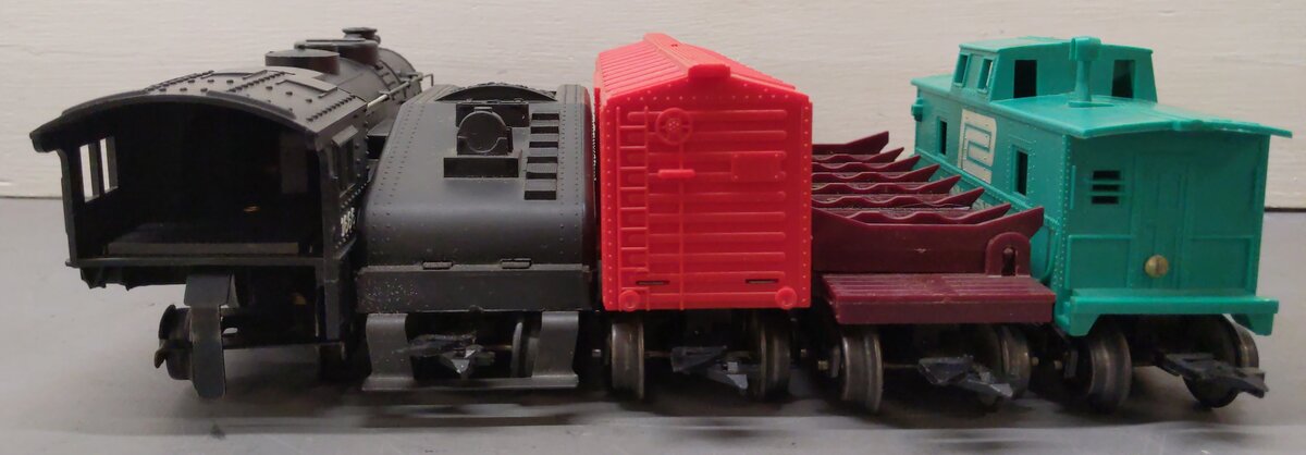 Marx 50350 Vintage O Big Rail Work Train Set/Box