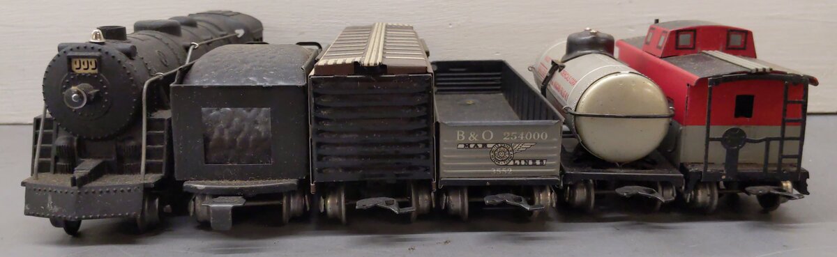 Marx 25225 Vintage O Streamline Electrical Train Set VG