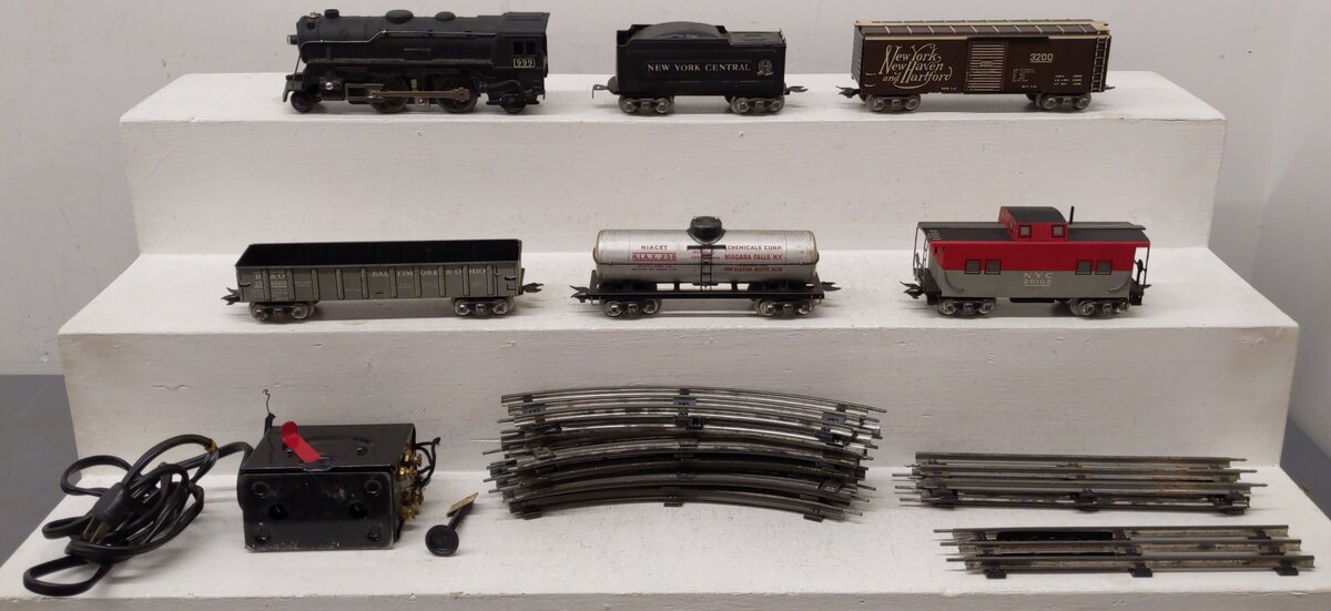 Marx 25225 Vintage O Streamline Electrical Train Set VG