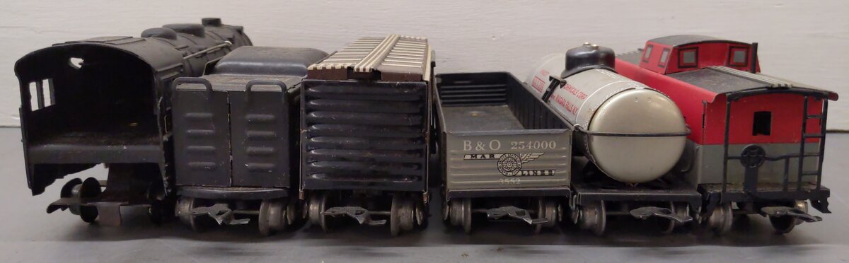 Marx 25225 Vintage O Streamline Electrical Train Set VG