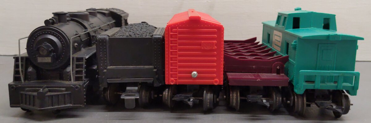Marx 50350 Vintage O Big Rail Work Train Set VG/Box