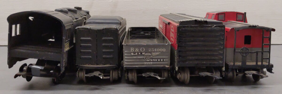 Marx 25249 Vintage O New York Central Freight Set