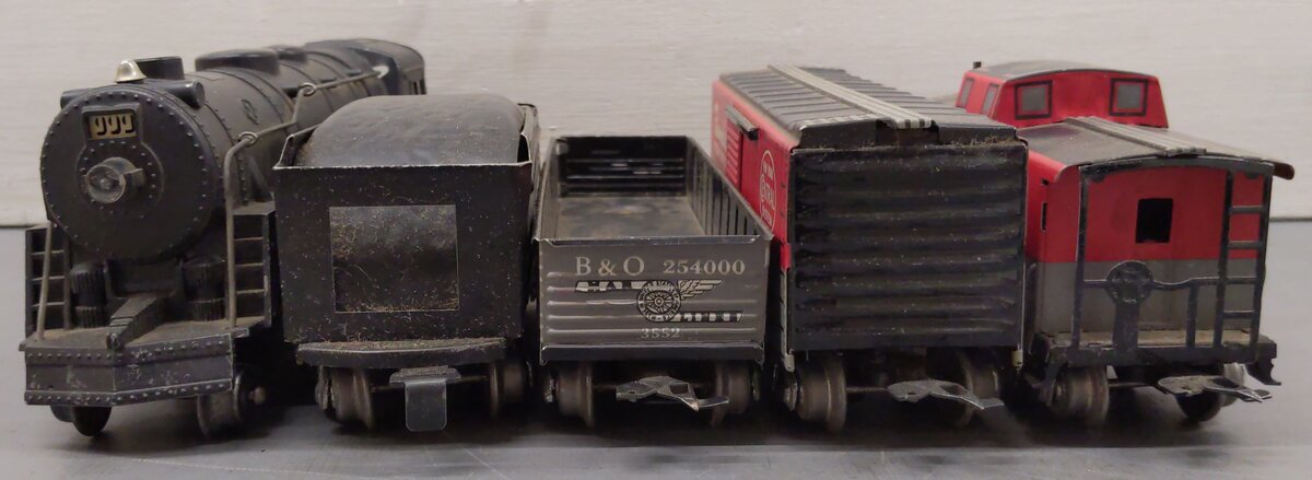Marx 25249 Vintage O New York Central Freight Set