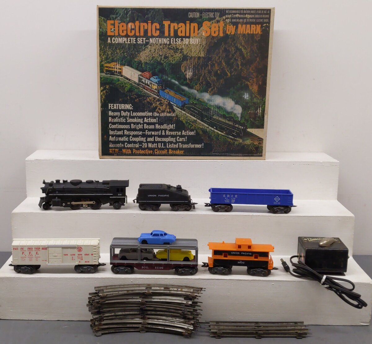 Marx 52885 Vintage O Freight Set/Box