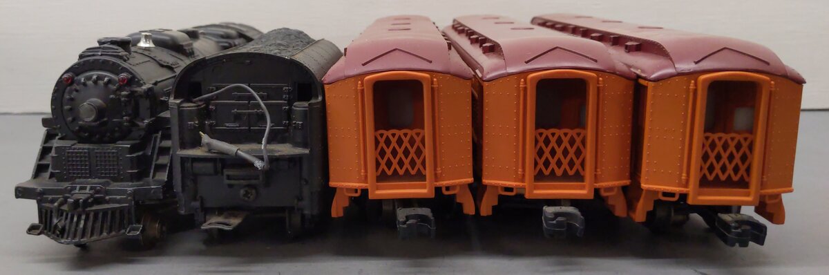 Lionel 6-1387 O Gauge Milwaukee Road Passenger Train Set VG/Box