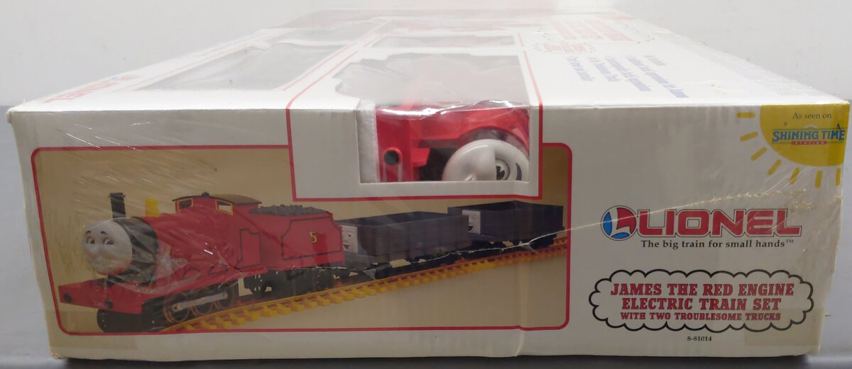 Lionel 8-81014 G Scale James & the Troublesome Trucks Steam Train Set MT/Box