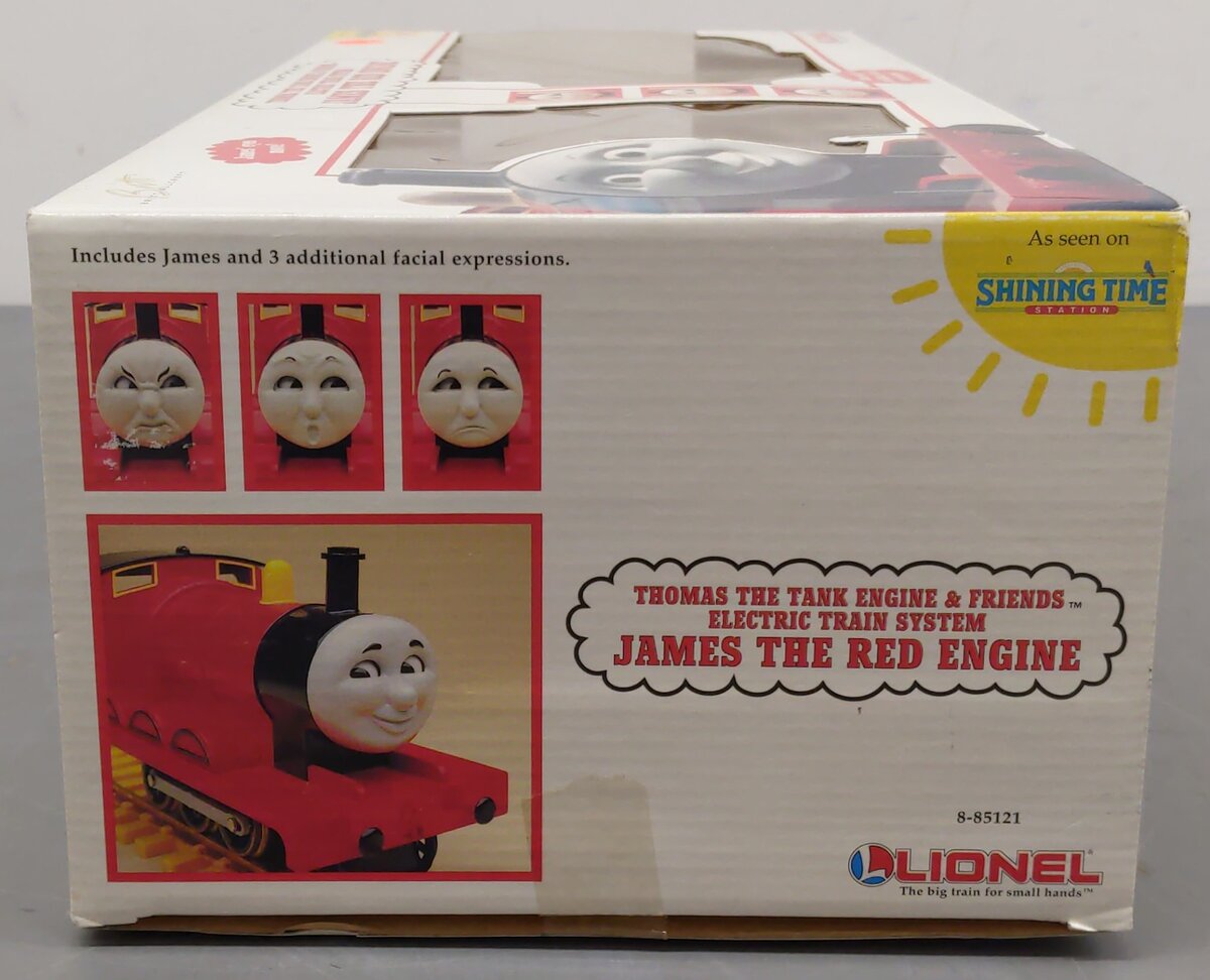 Lionel 8-85121 James the Red Steam Locomotive and Tender #5 EX/Box
