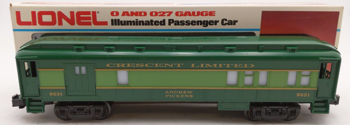 Lionel 6-9531 O Gauge Southern Crescent Limited "Andrew Pickens" Combo Car #9531 EX/Box