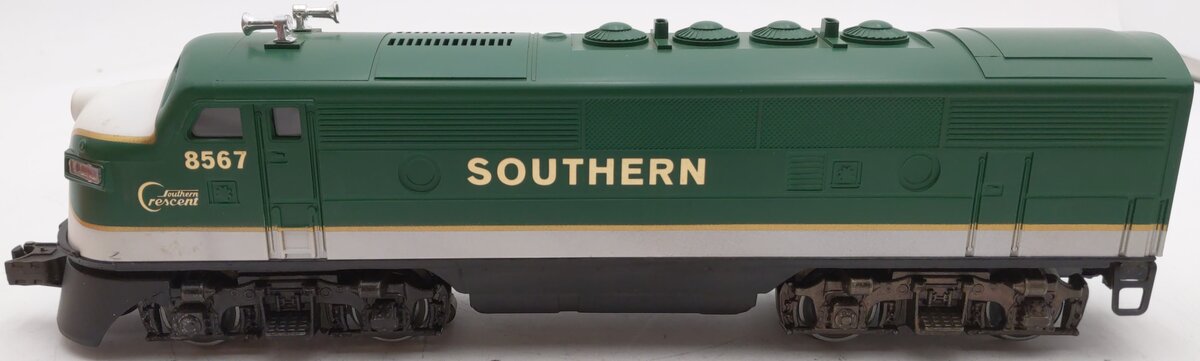 Lionel 6-8567 O Gauge Southern F3 A Powered Diesel Locomotive EX/Box