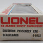 Lionel 6-9532 O Gauge Southern Crescent "P.G.T. Beauregard" Passenger Car #9532 EX/Box