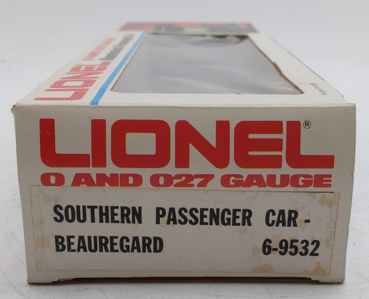Lionel 6-9532 O Gauge Southern Crescent "P.G.T. Beauregard" Passenger Car #9532 EX/Box