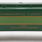 Lionel 6-9530 O Gauge Southern Crescent "Joel Chandler Harris" Baggage Car EX/Box