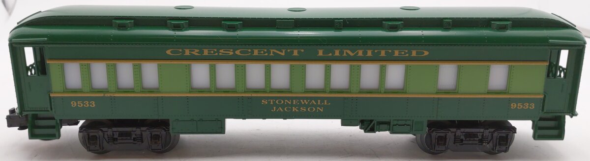 Lionel 6-9533 O Gauge Southern "Stonewall Jackson" Crescent Passenger Car #9533 EX/Box