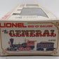 Lionel 6-8701 O Gauge W&ARR General 4-4-0 Steam Locomotive and Tender #3 EX/Box